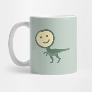 T-Rex Smiley Face Mug